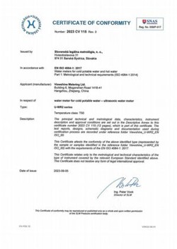 EN certificate for U-WR2 EN certificate for U-WR2